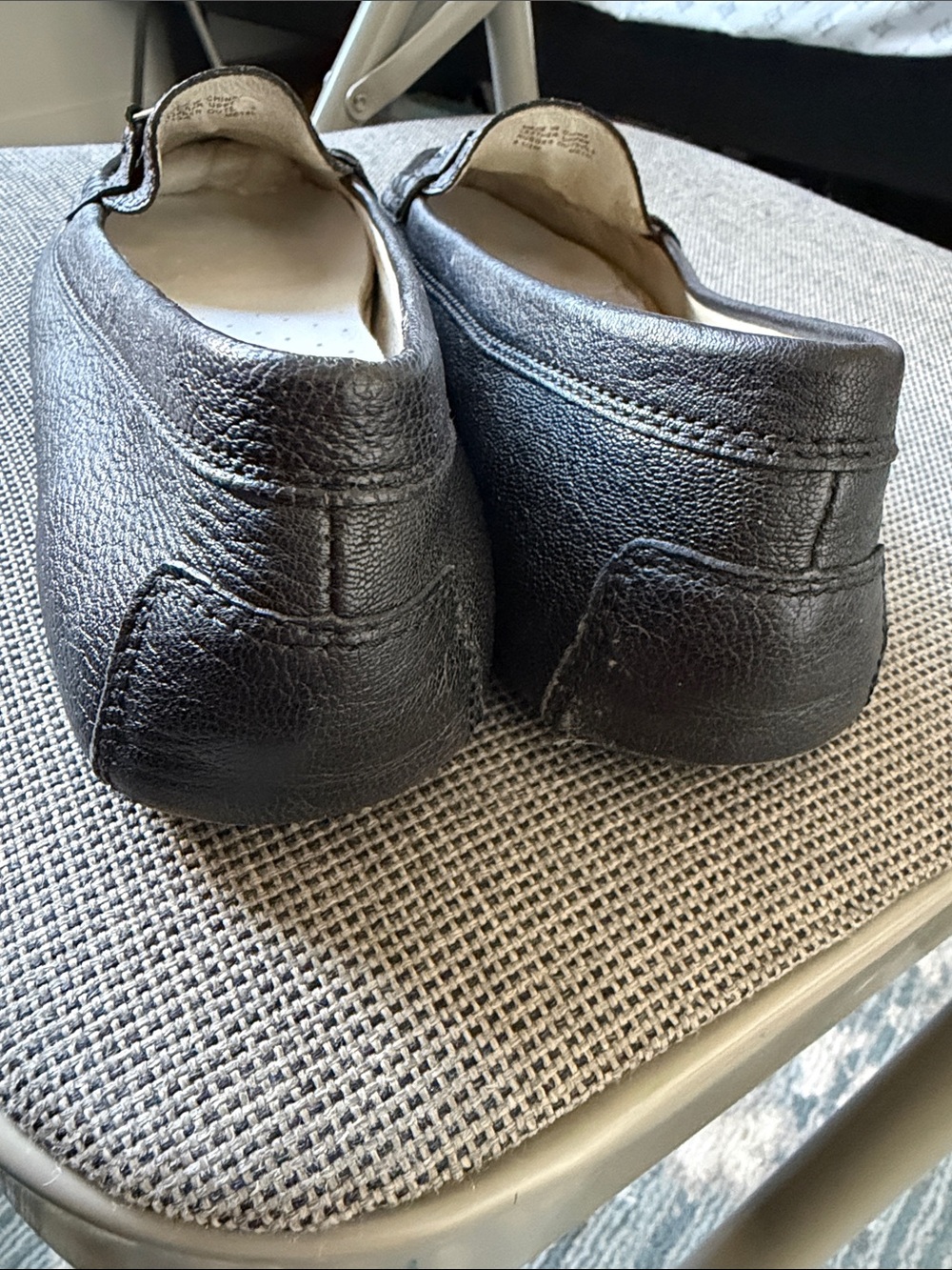 Michael Kors Black Leather Loafers – Size 8.5 - Picture 6 of 12